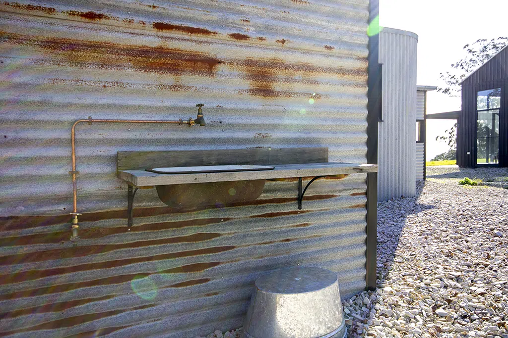 Architects-corrugated iron
